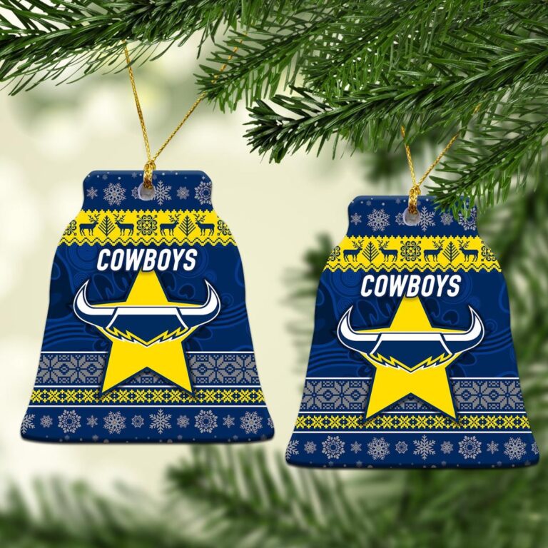 North Queensland Cowboys Christmas Ornament Simple Style