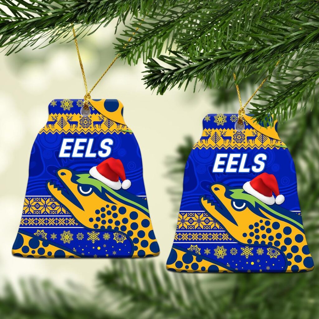 Parramatta Eels Christmas Ornament Simple Style - Blue