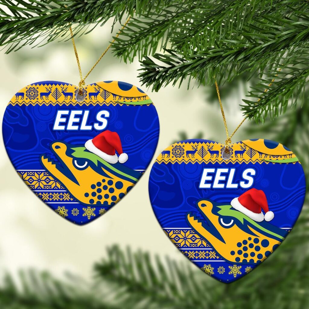 Parramatta Eels Christmas Ornament Simple Style - Blue