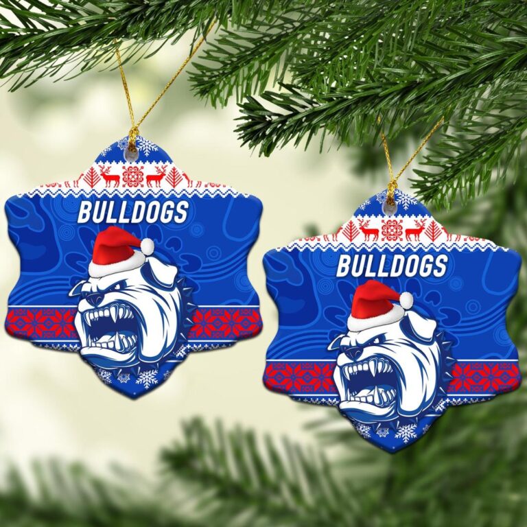 AFL Western Bulldogs Christmas Ornament Simple Style