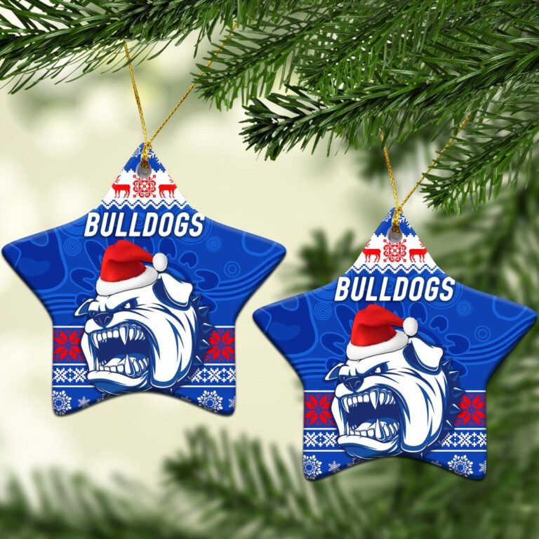 AFL Western Bulldogs Christmas Ornament Simple Style