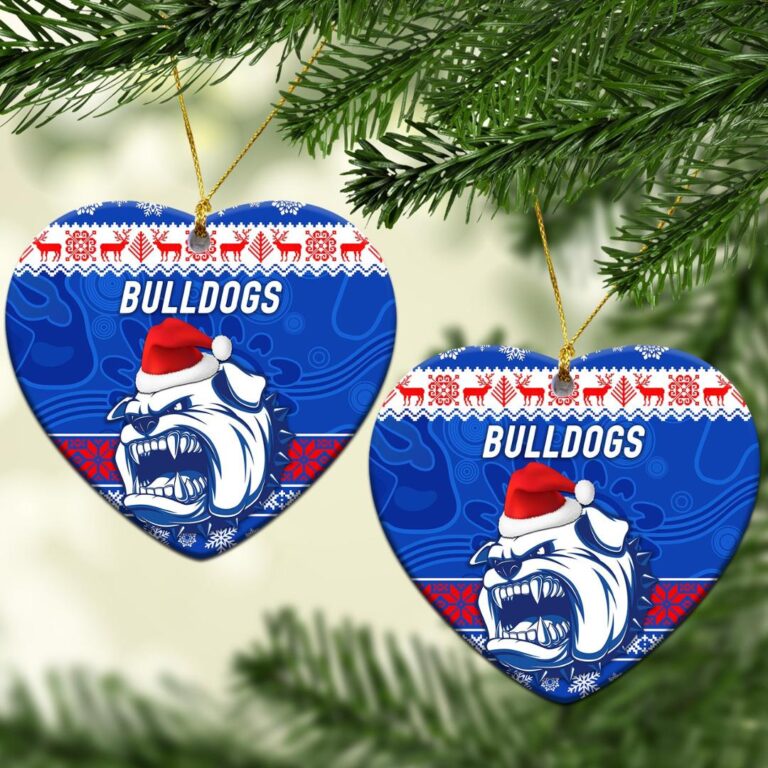 AFL Western Bulldogs Christmas Ornament Simple Style