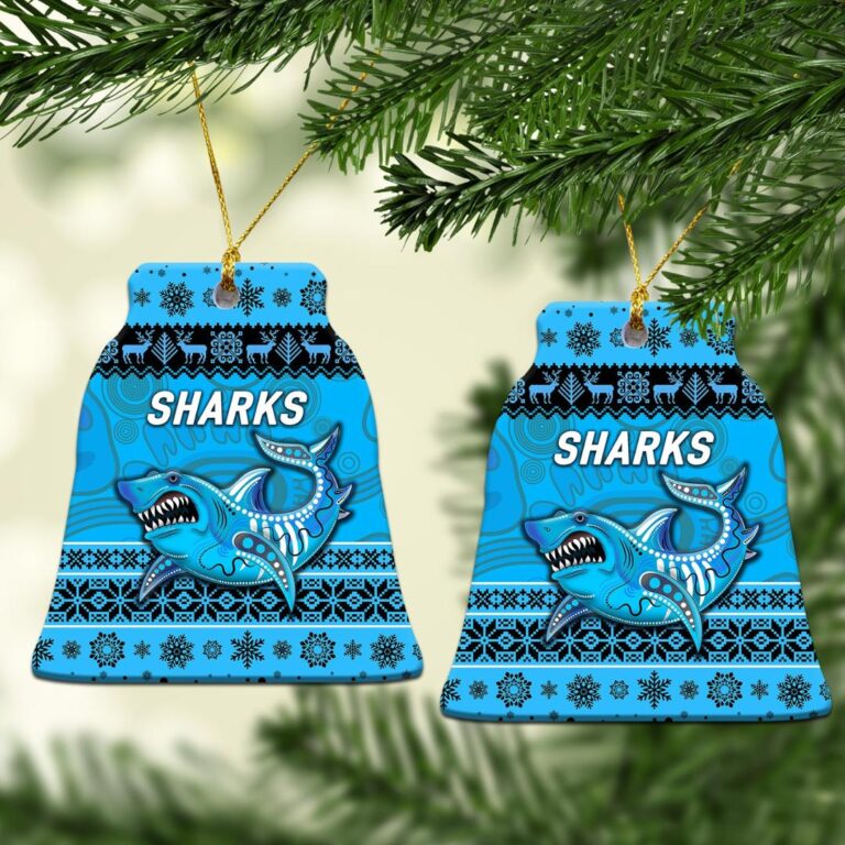 Cronulla - Sutherland Sharks Christmas Ornament Simple Style - Blue