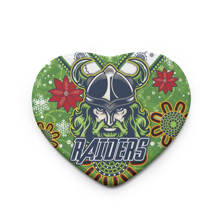NRL Canberra Raiders The Christmas Rugby Ceramic Ornament - Super