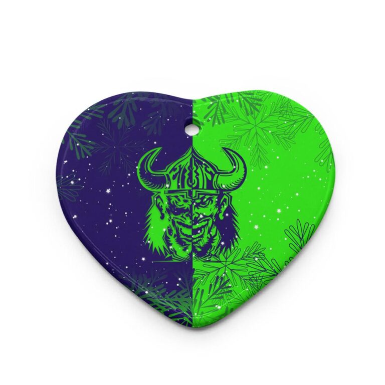 Raiders Ceramic Ornament - Raiders Rugby Ball