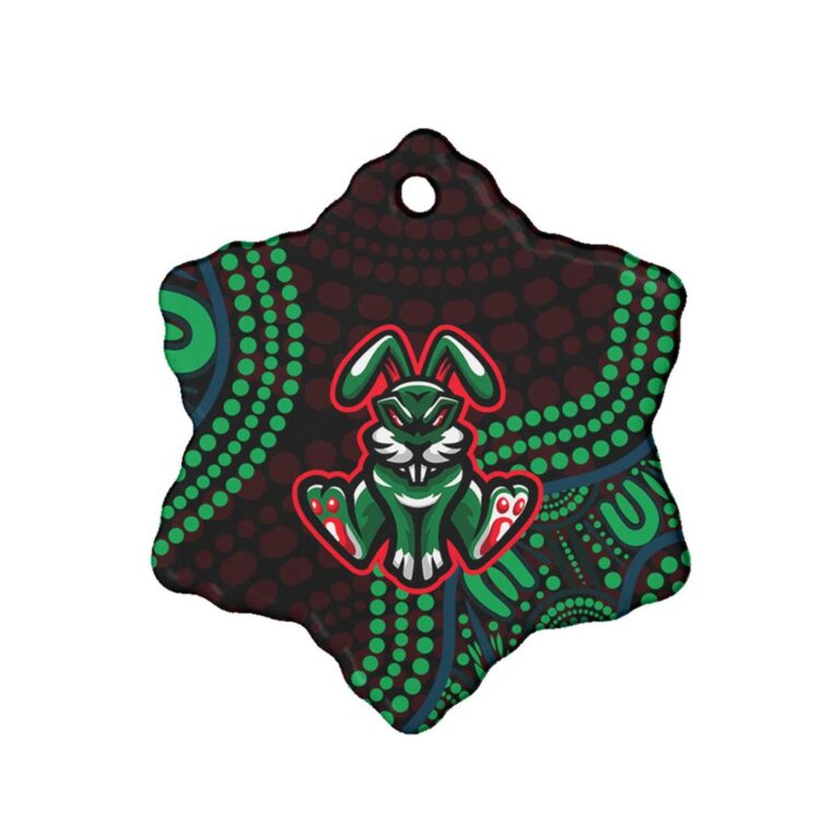 Rabbitohs Rugby Ceramic Ornament - Rabbitohs Style