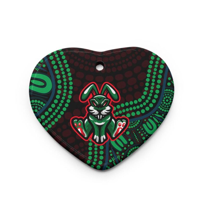 Rabbitohs Rugby Ceramic Ornament - Rabbitohs Style