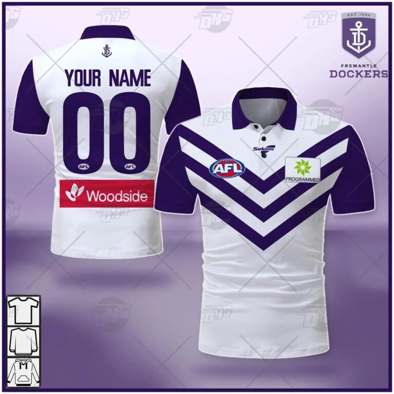 AFL Fremantle Dockers 2021 Clash Guernsey Polo Shirt