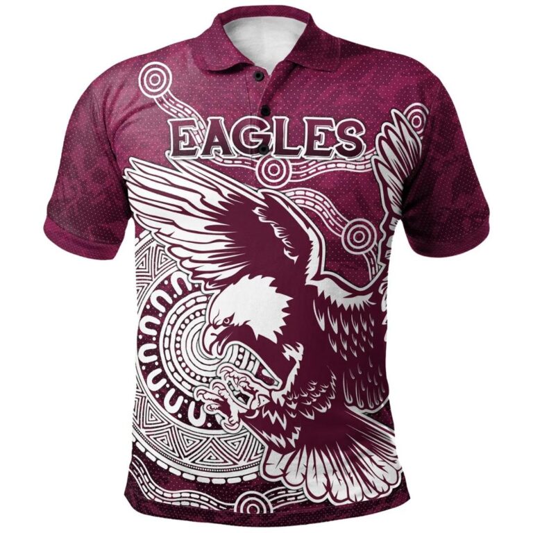 NRL Manly Warringah Sea Eagles – Custom Super Eagles Polo Shirt