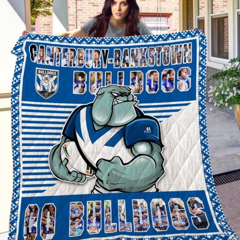 NRL Canterbury Bankstown Bulldogs - Quilt Blanket V1