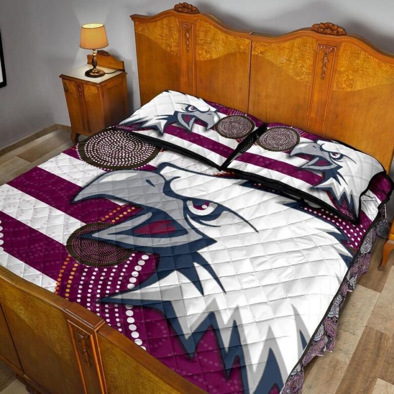 NRL Sea Eagles Quilt Bed Set Aboriginal