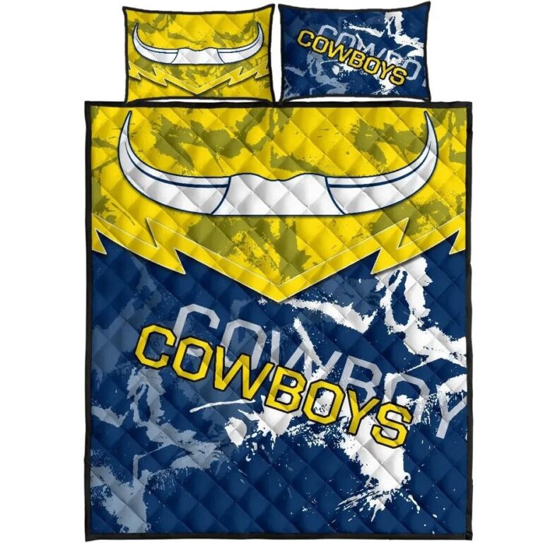 NRL Cowboys Quilt Bed Set