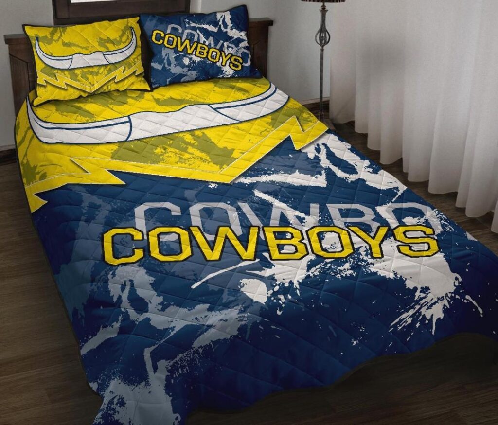 NRL Cowboys Quilt Bed Set