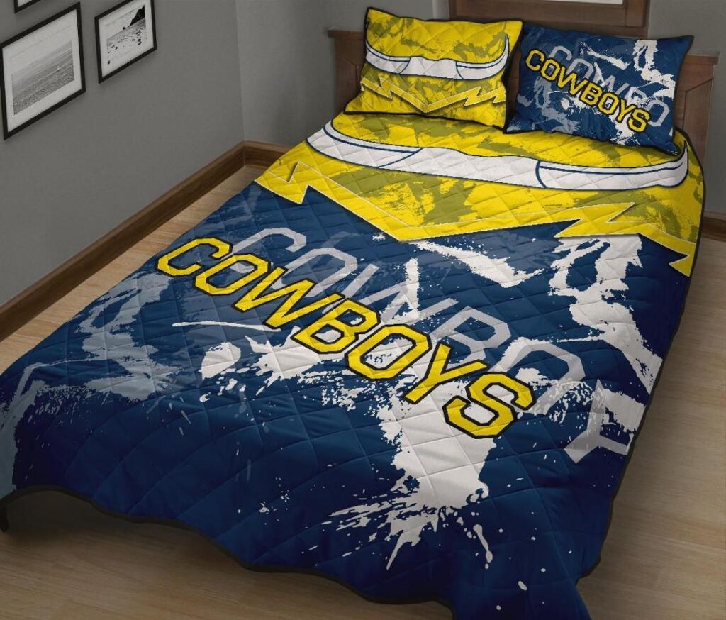 NRL Cowboys Quilt Bed Set