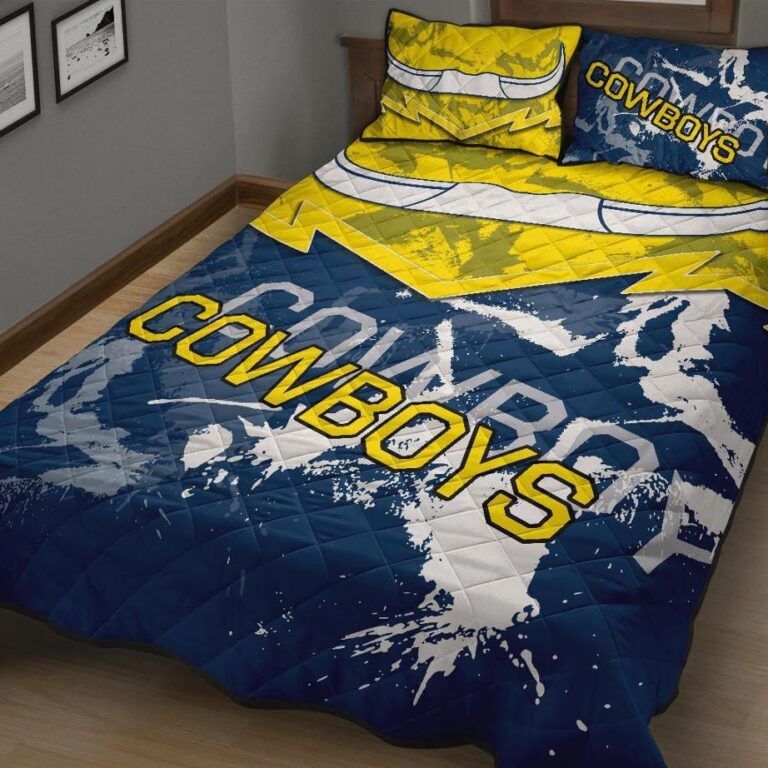 NRL Cowboys Quilt Bed Set
