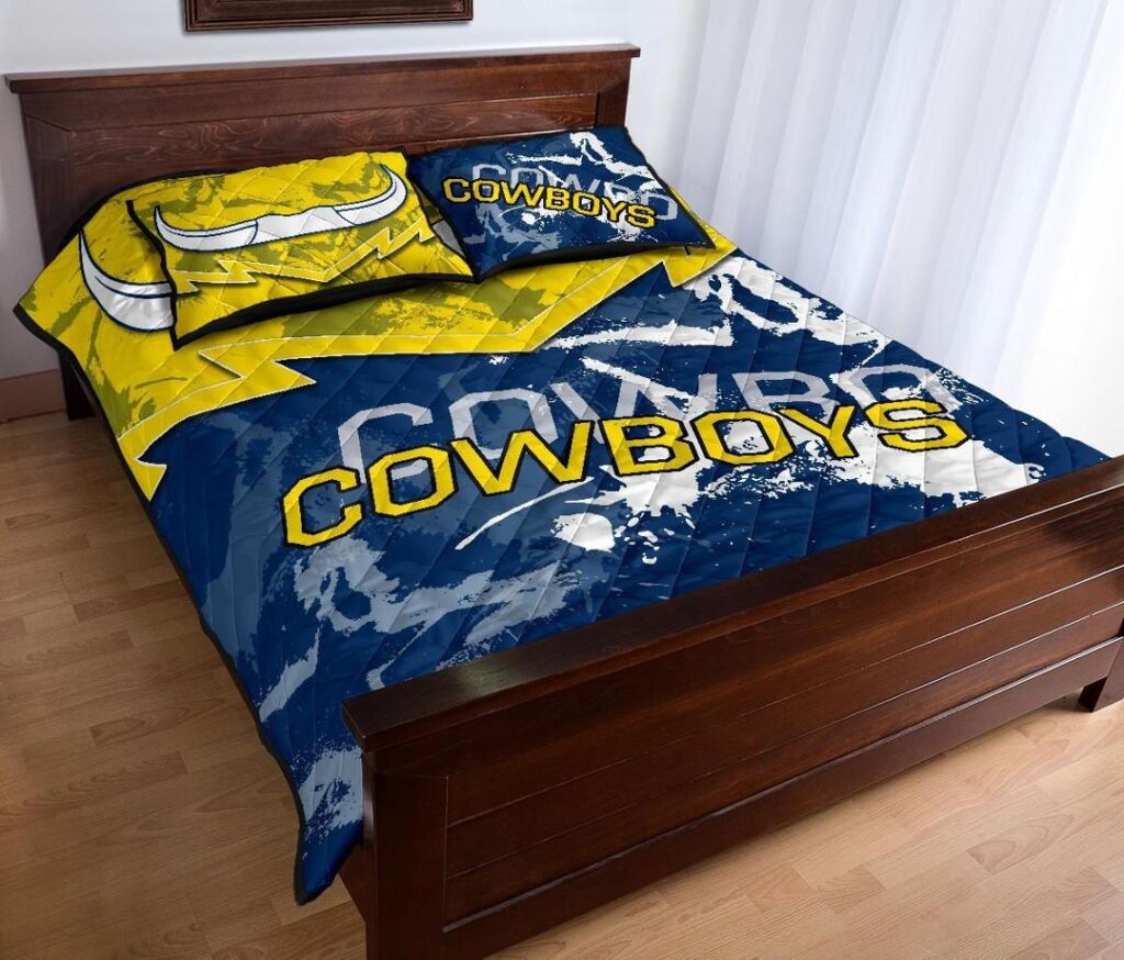 NRL Cowboys Quilt Bed Set
