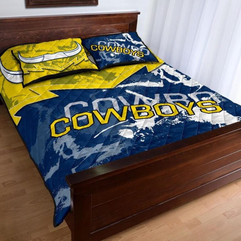 NRL Cowboys Quilt Bed Set
