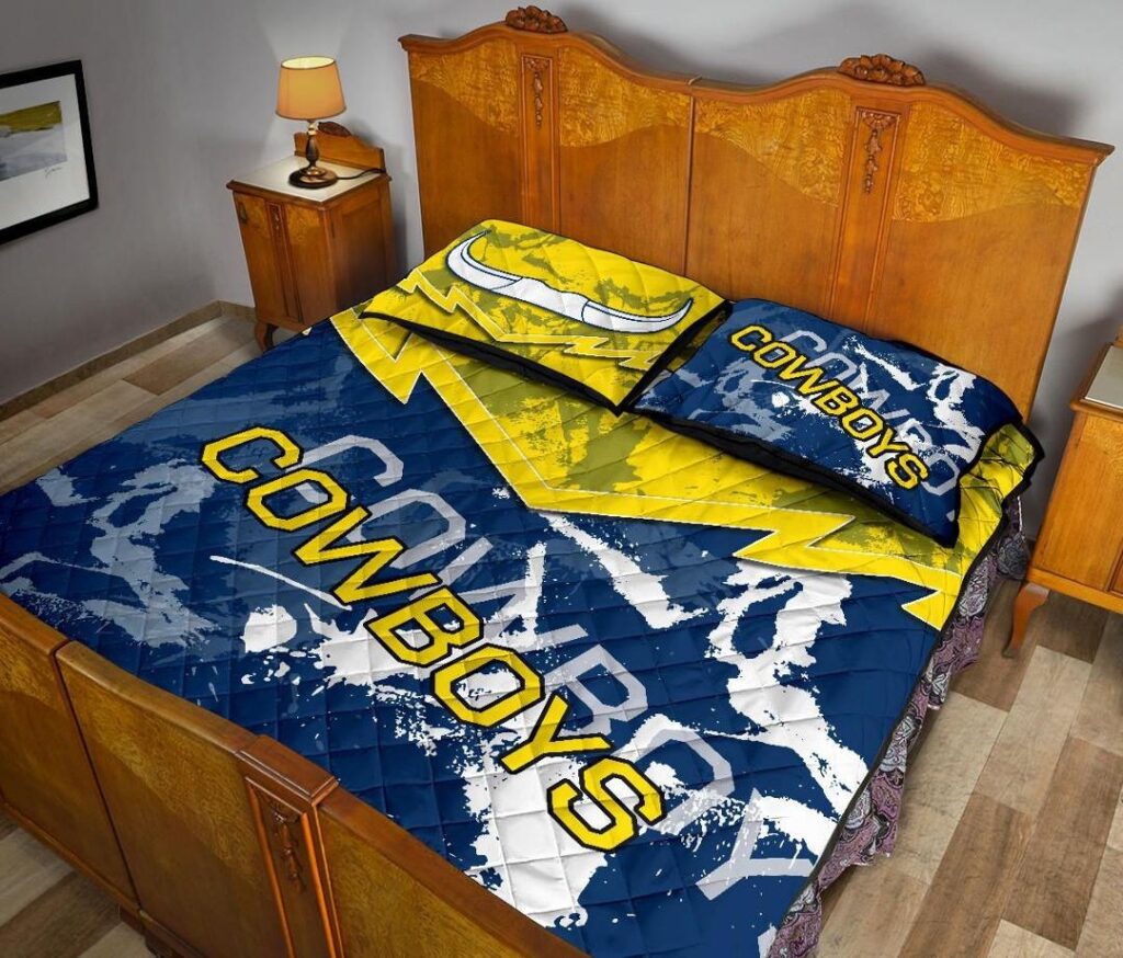 NRL Cowboys Quilt Bed Set