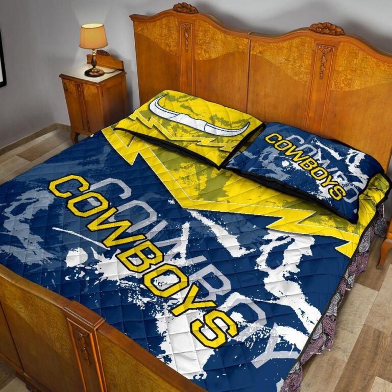 NRL Cowboys Quilt Bed Set
