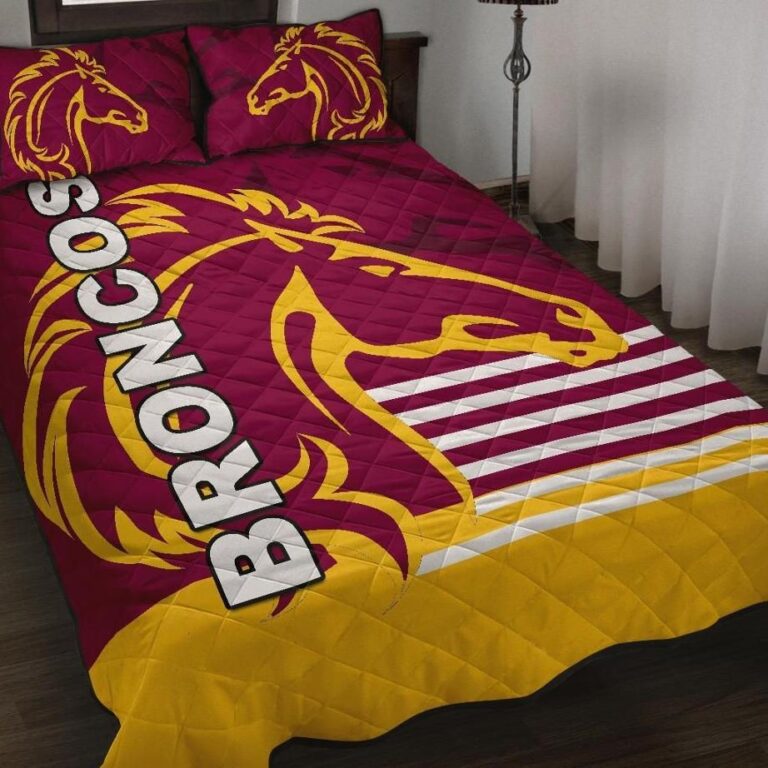 NRL Brisbane Broncos Quilt Bed Set