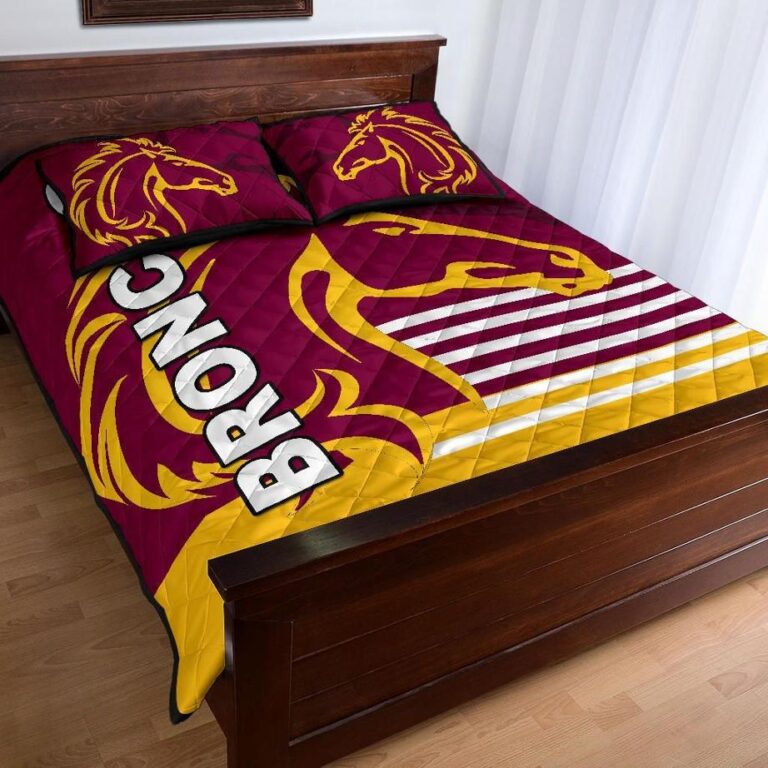 NRL Brisbane Broncos Quilt Bed Set