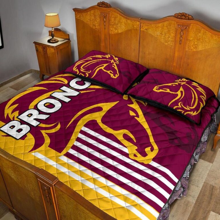 NRL Brisbane Broncos Quilt Bed Set