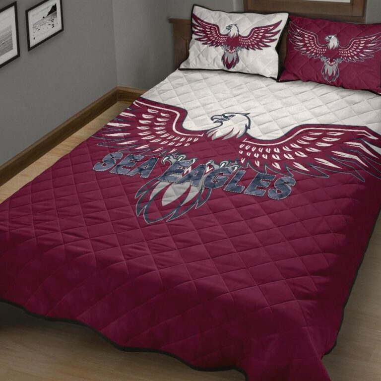 NRL Warringah Quilt Bed Set Sea Eagles