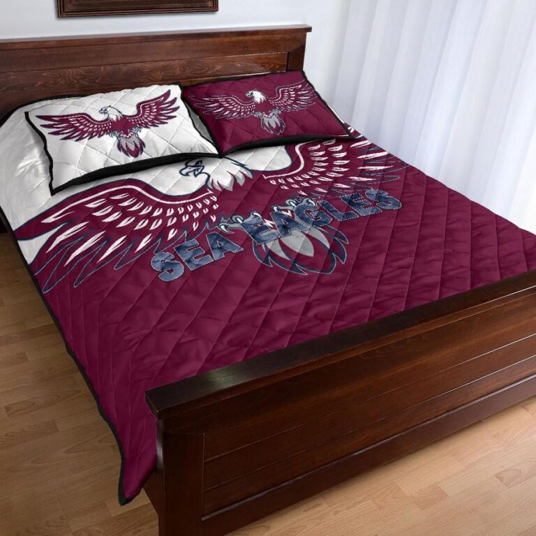 NRL Warringah Quilt Bed Set Sea Eagles