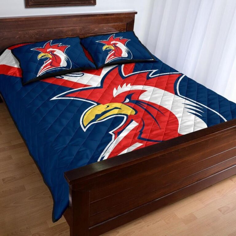 NRL Australia Roosters Quilt Bed Set