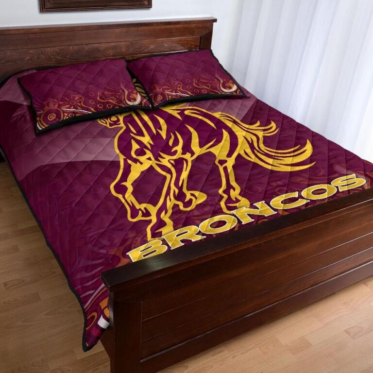 NRL Brisbane Broncos Indigenous Quilt Bed Set