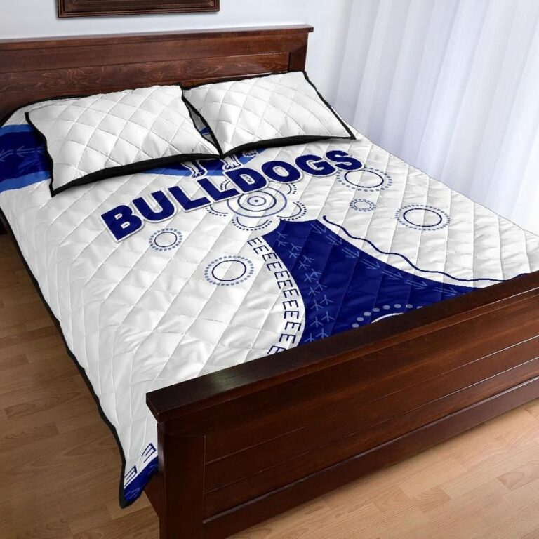 NRL Canterbury-Bankstown Bulldogs Quilt Bed Set Simple ?Indigenous