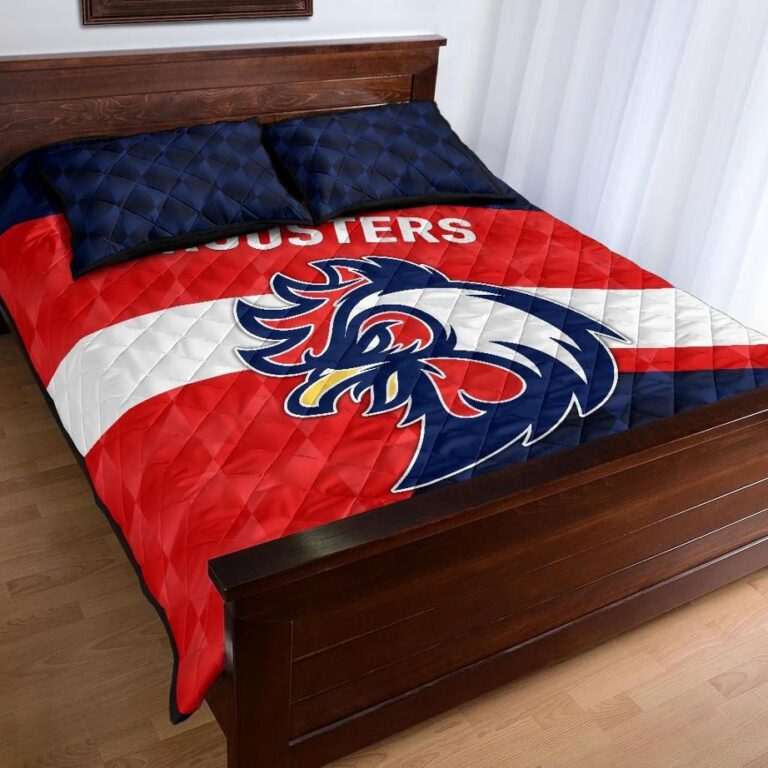 NRL Sydney Quilt Bed Set Roosters Sporty Style