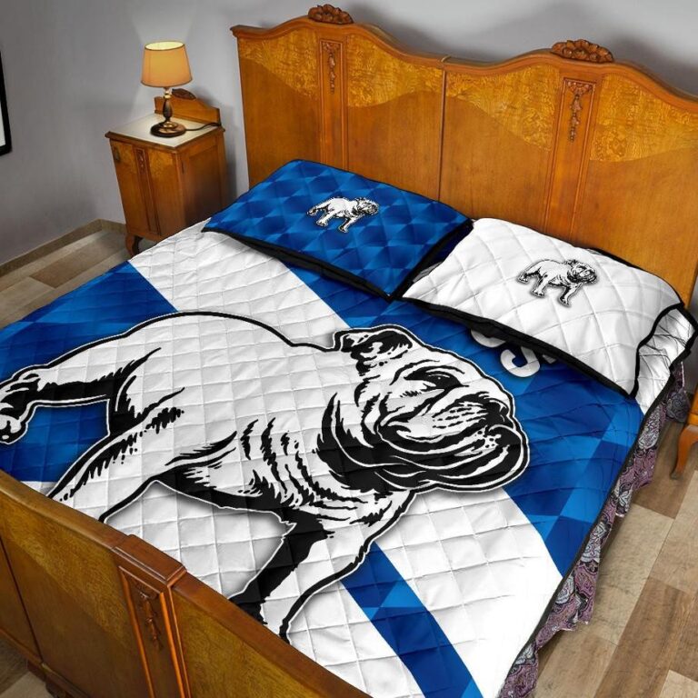 NRL Bulldogs Quilt Bed Set Sporty Style