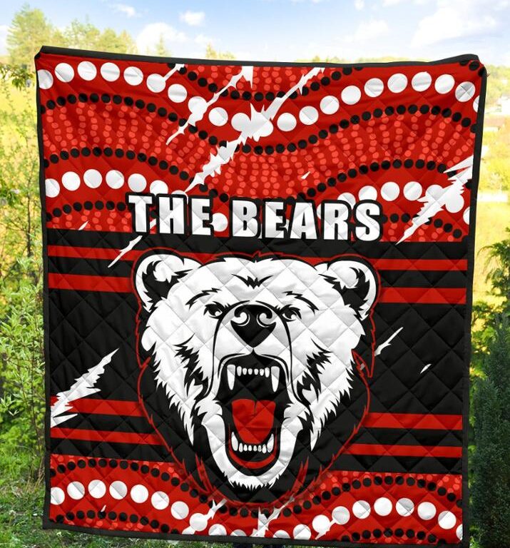 NRL Bears Premium Quilt North Sydney Only