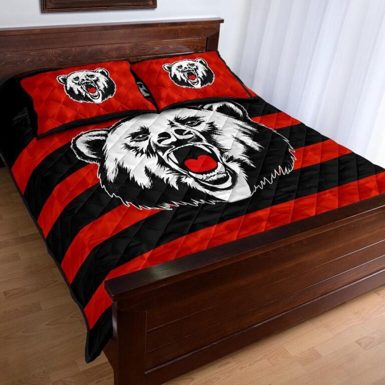 NRL North Sydney Quilt Bed Set The Bears Simple Style