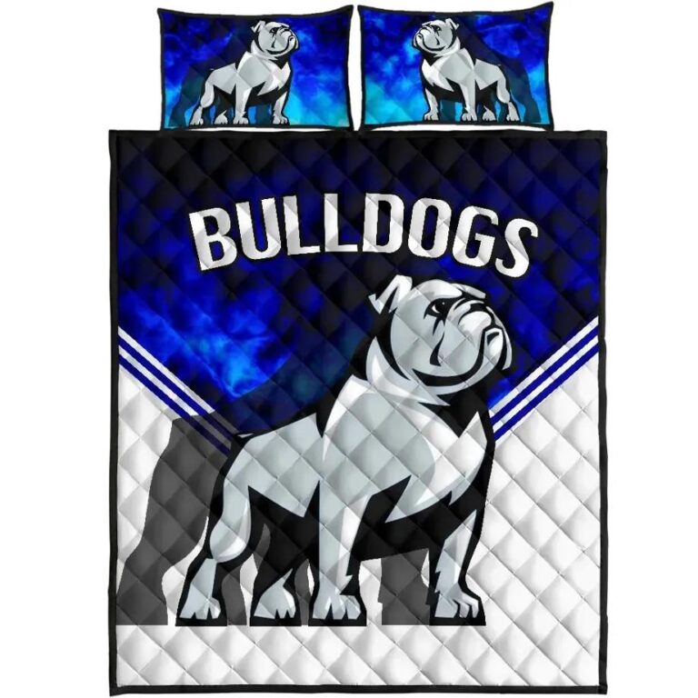 NRL Bulldogs Quilt Bed Set