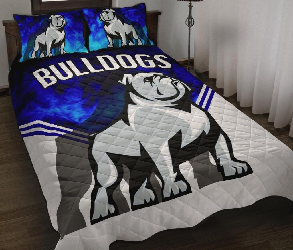 NRL Bulldogs Quilt Bed Set