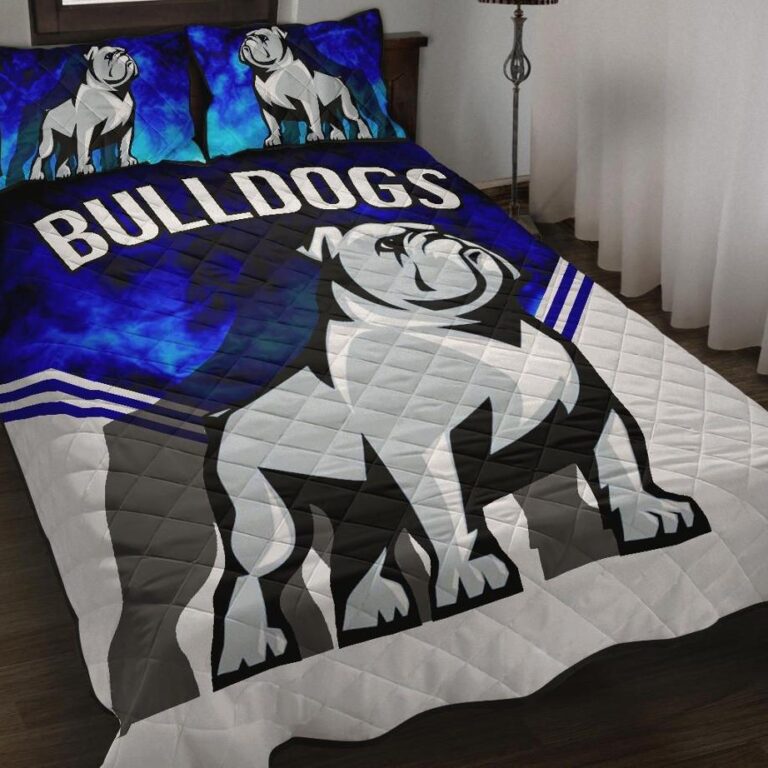 NRL Bulldogs Quilt Bed Set