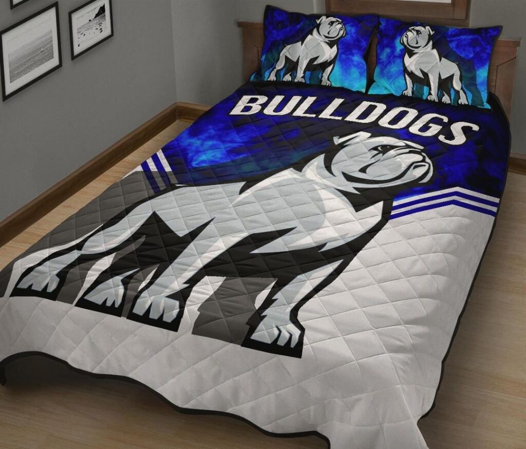 NRL Bulldogs Quilt Bed Set