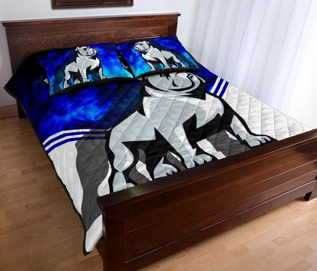 NRL Bulldogs Quilt Bed Set