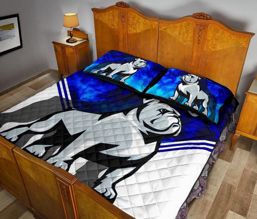 NRL Bulldogs Quilt Bed Set