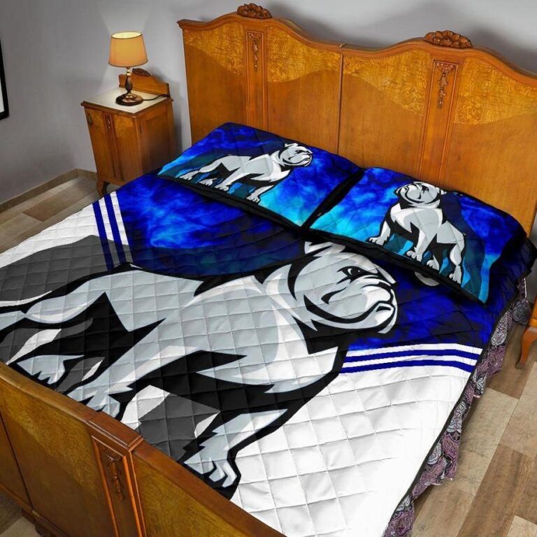 NRL Bulldogs Quilt Bed Set