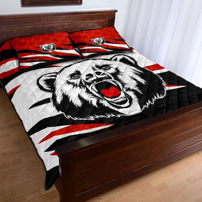 NRL North Sydney Quilt Bed Set The Bears Unique Style