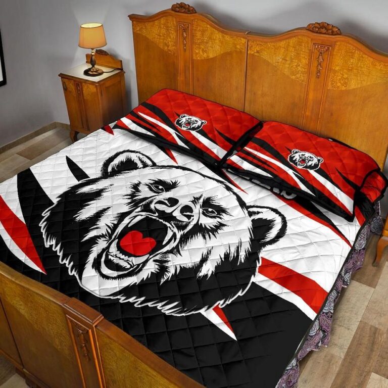 NRL North Sydney Quilt Bed Set The Bears Unique Style