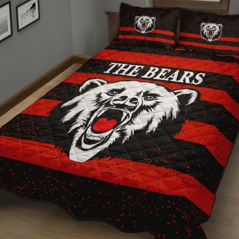 NRL North Sydney Quilt Bed Set The Bears Original Style