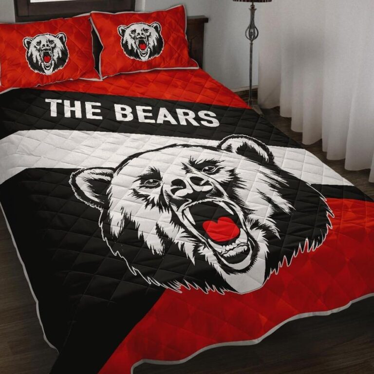 NRL North Sydney Quilt Bed Set The Bears Sporty Style