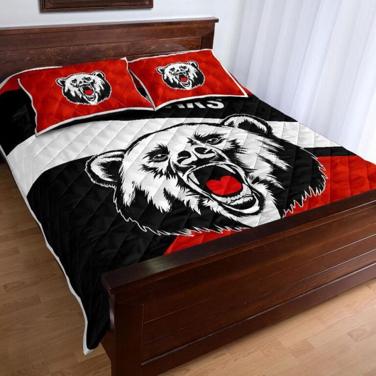 NRL North Sydney Quilt Bed Set The Bears Sporty Style