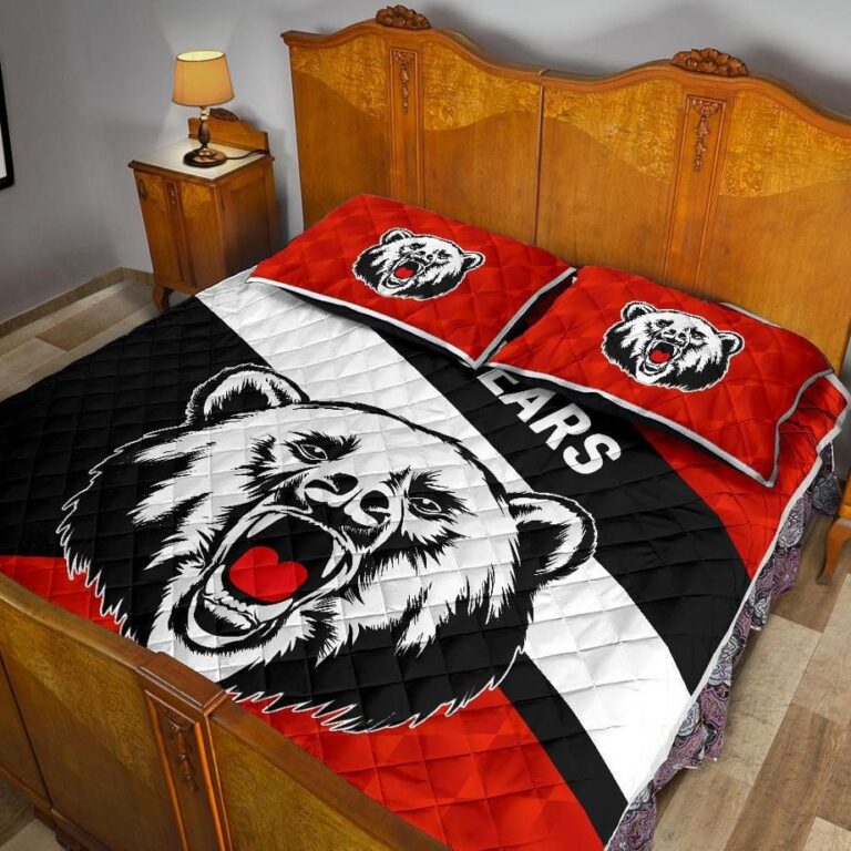 NRL North Sydney Quilt Bed Set The Bears Sporty Style