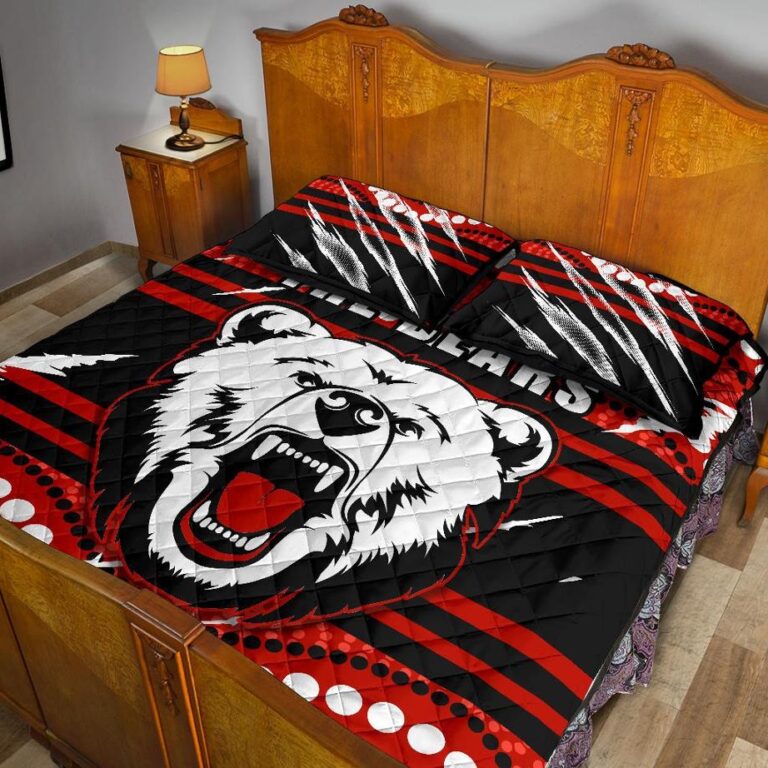 NRL Bears Quilt Bed Set North Sydney Only