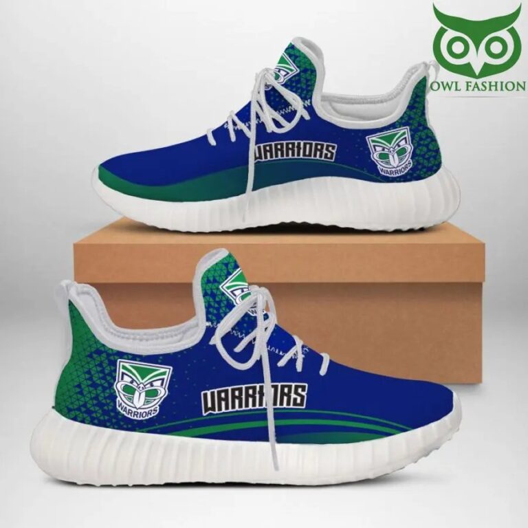 NRL New Zealand Warriors Blue Green Reze Sneakers